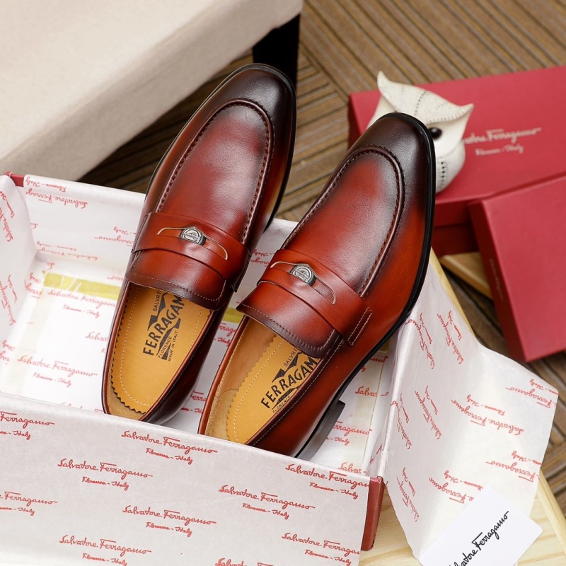 Ferragamo Leather Shoes